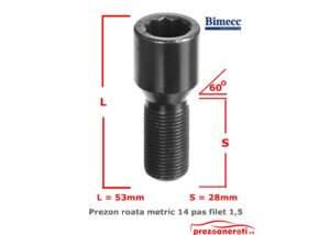 PREZON ROATA METRIC 14 PAS FILET 1,5 28MM IMBUS – COD P141528CIB-20