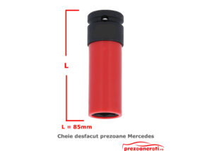 Cheie prezoane Mercedes-Benz din oțel dur – pentru desfacere rapidă roți